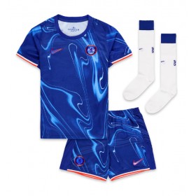 Chelsea Cole Palmer #10 Hjemmebanesæt Børn 2025-26 Kortærmet (+ Korte bukser)